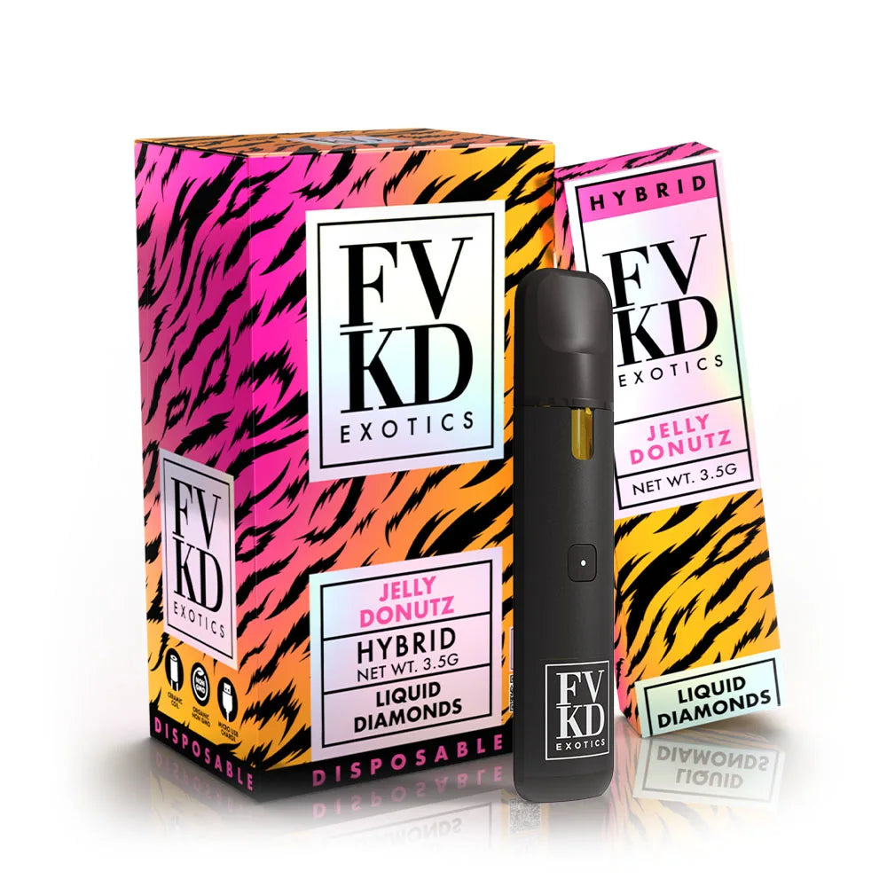 FVKD Exotics Liquid Diamonds Disposable 3.5g Erth Wellness FVKD Exotics Liquid Diamonds Disposable 3.5g Erth Wellness