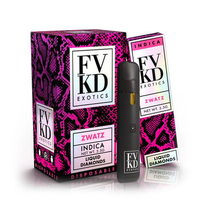 FVKD Exotics Liquid Diamonds Disposable 3.5g Erth Wellness FVKD Exotics Liquid Diamonds Disposable 3.5g Erth Wellness