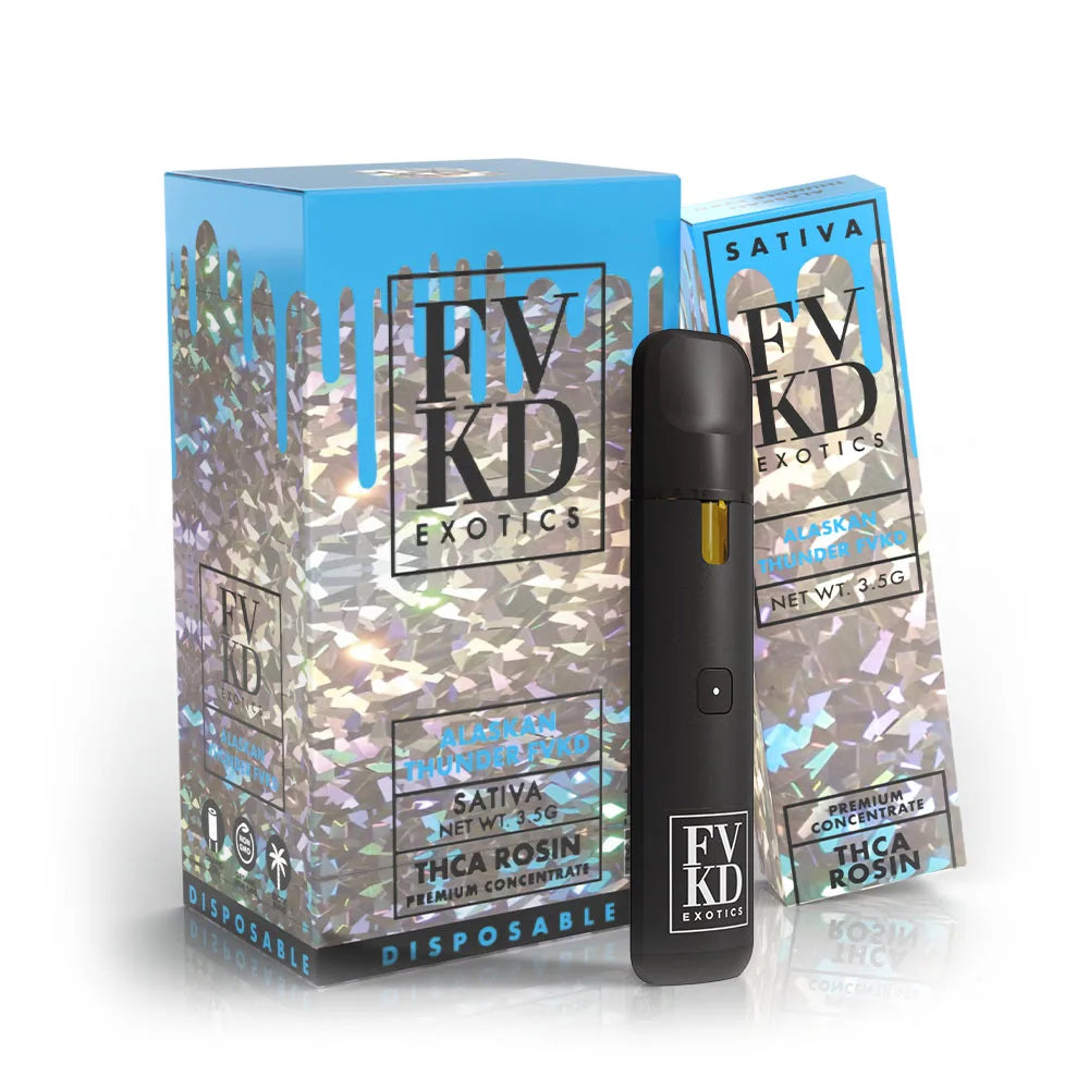 FVKD Exotics THC-A Rosin Disposable 3.5g Erth Wellness FVKD Exotics THC-A Rosin Disposable 3.5g Erth Wellness