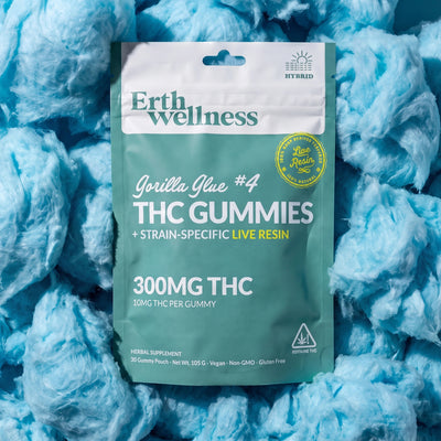 THC Gummies – Gorilla Glue #4 (Blissful)