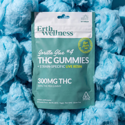 THC Gummies – Gorilla Glue #4 (Blissful)