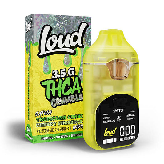 LOUD THCA Switch Device, 3.5g Disposables & 2g Hash Holez – Erth Wellness