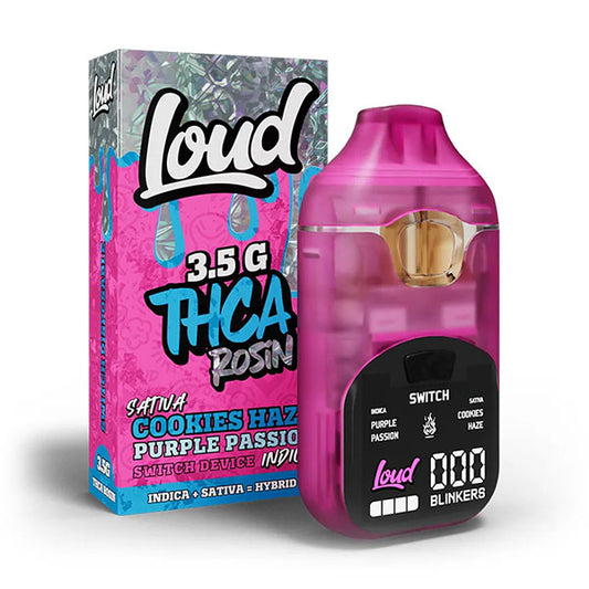 Loud THC-A Rosin SWITCH Disposable – 3.5g