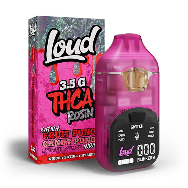 Loud THC-A Rosin SWITCH Disposable – 3.5g
