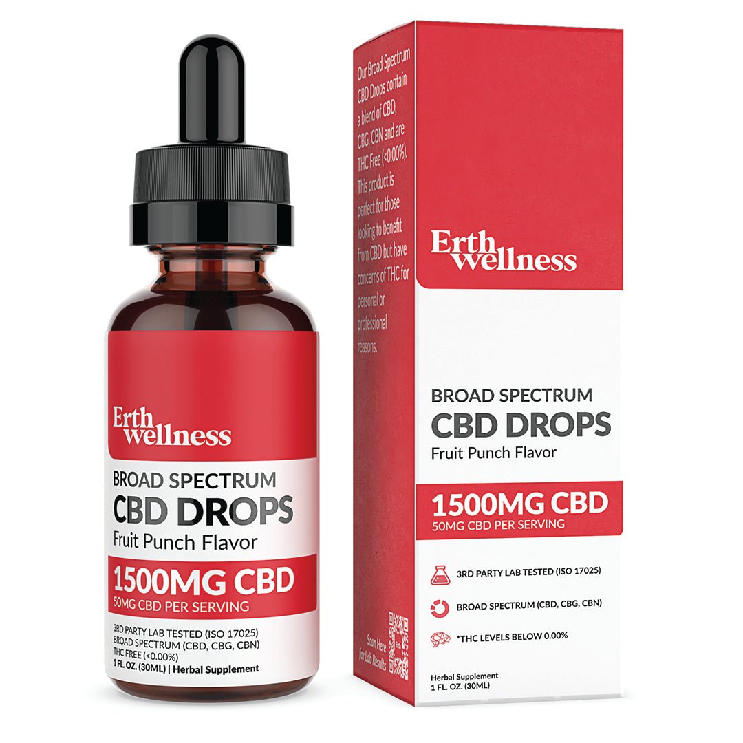 Broad Spectrum THC Free Hemp Oil Erth Wellness Broad Spectrum THC Free Hemp Oil Erth Wellness