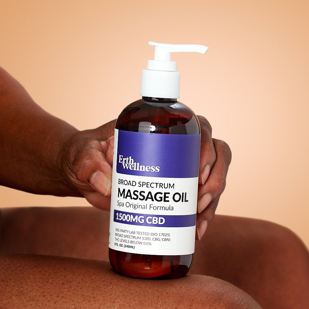 CBD Massage Oil - Spa Original - 1500 MG (THC Free)