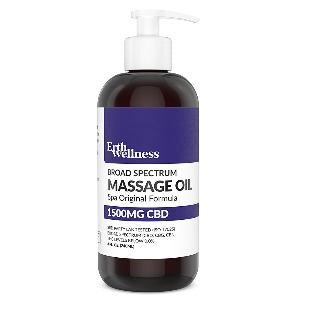 CBD Massage Oil - Spa Original - 1500 MG (THC Free) TOPICAL