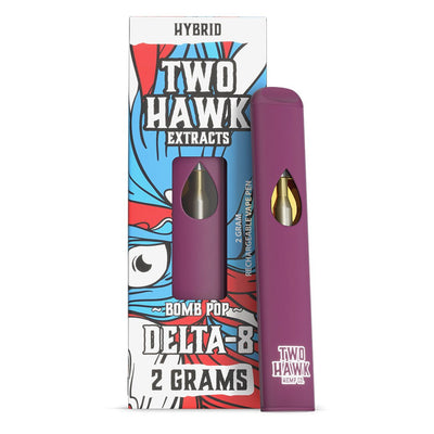 Delta-8 Disposable Vape Pen - Bomb Pop- 2 Gram