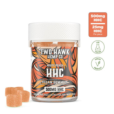 HHC Vegan Gummies - White Peach