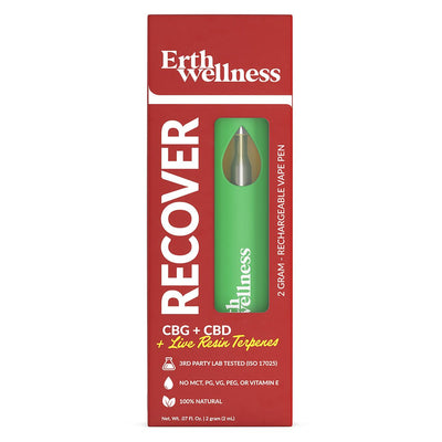 RECOVER - CBG + CBD + Live Resin) - Rechargeable Vape Pen - 2 Grams